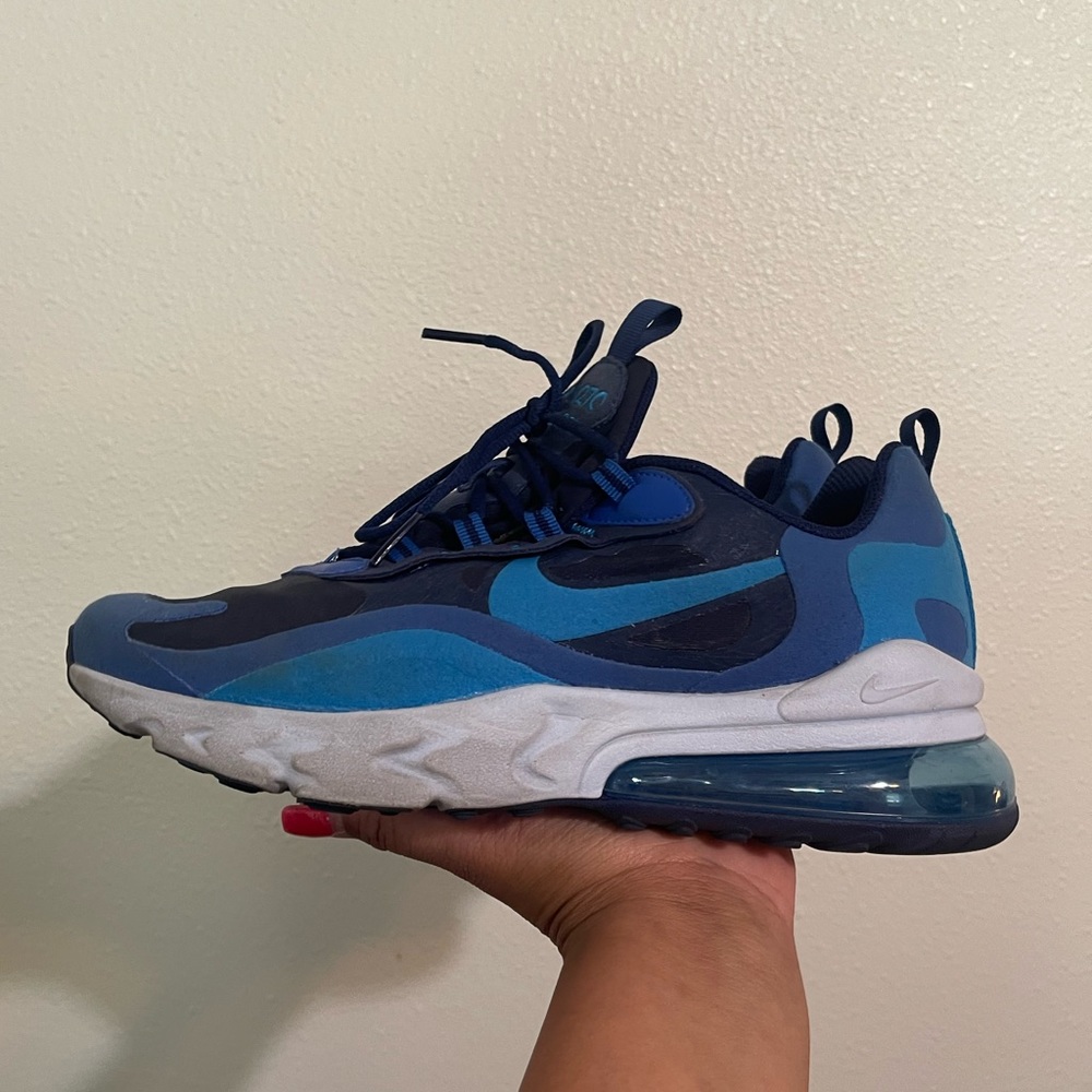 Blue Nike React